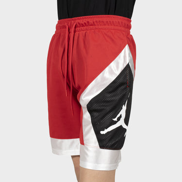 Short de basket-ball Jordan en maille rouge pour hommes
